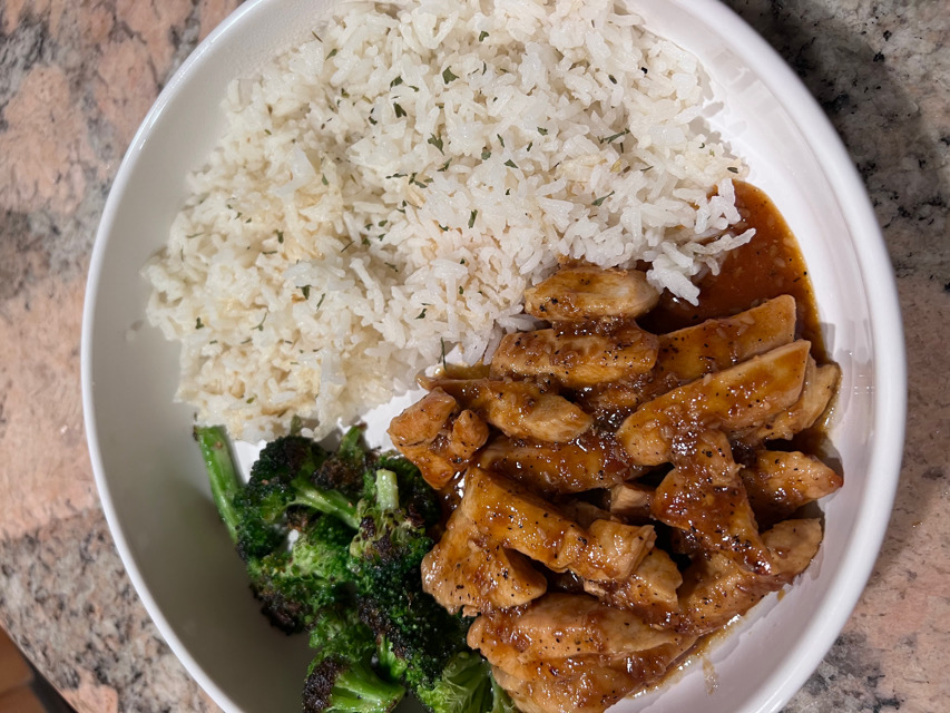 Teriyaki chicken bowl