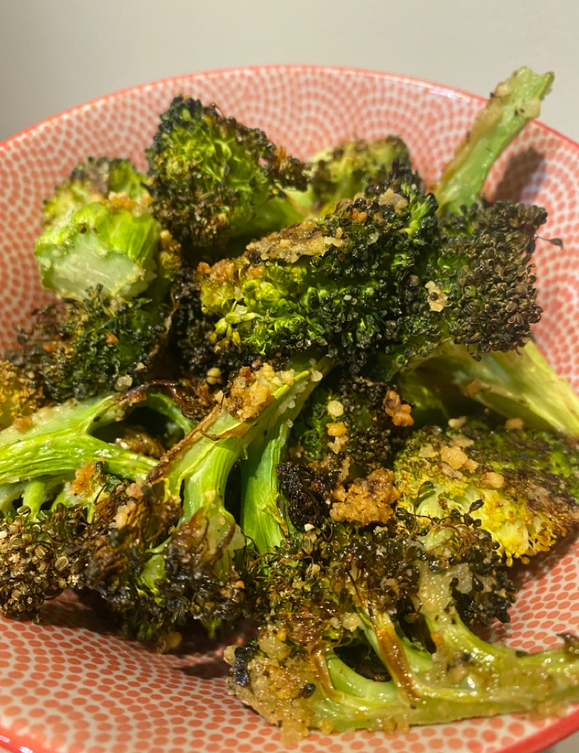 Garlic Parmesan Roasted Broccoli 