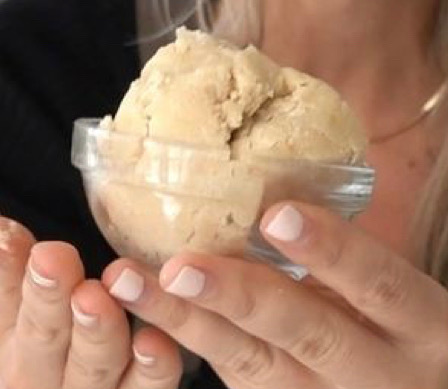 Edible sugar cookie dough