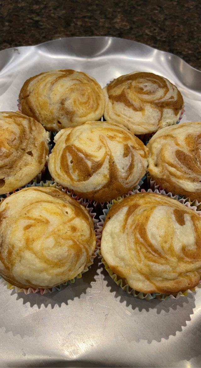 Pumpkin Cream Cheese Muffins