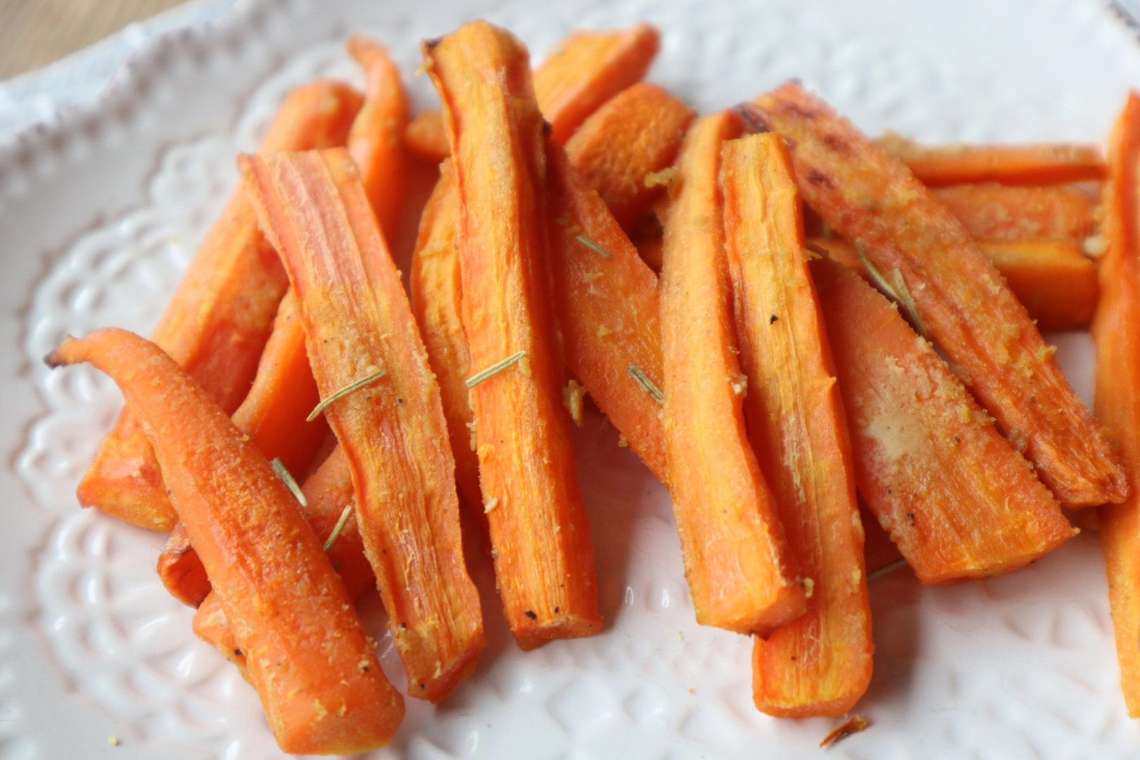 Honey Mustard Roasted Carrots