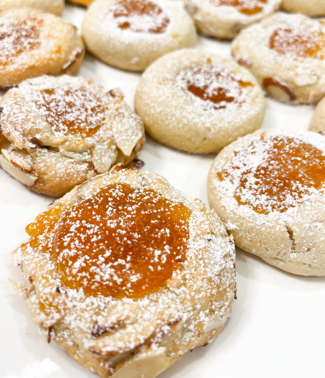 Apricot Thumbprint Cookies