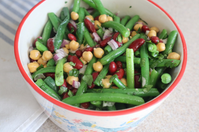 Simple Three-Bean Salad