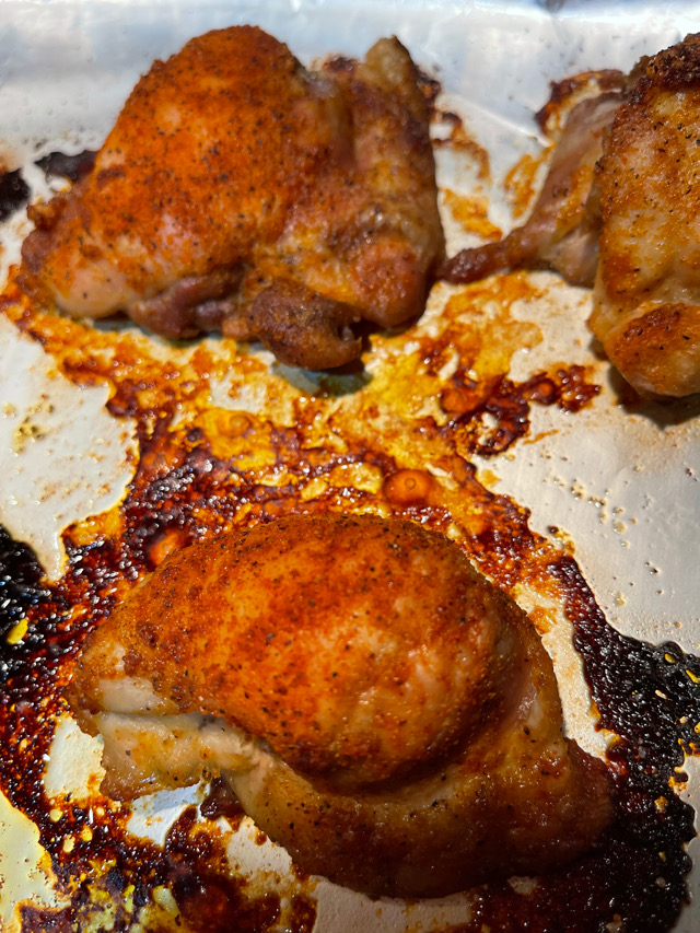 The best darn boneless chicken thighs