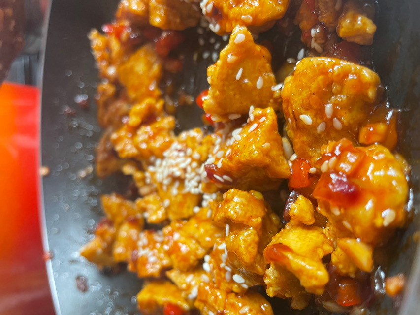 Sweet Chilli Korean Tofu