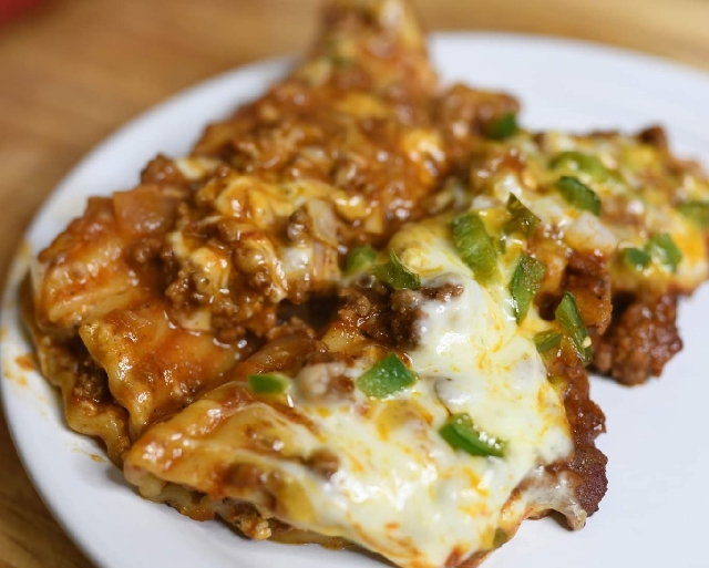 Chili Cheese Stuffed Manicotti 🤯