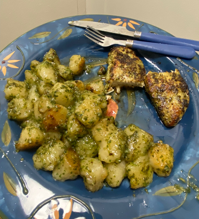Pesto Chicken Gnocchi