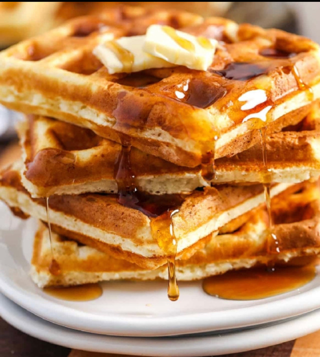 Fluffy waffles