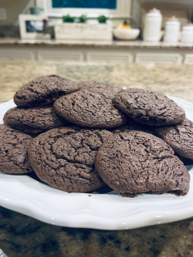 Chocolate Cake Cookies
