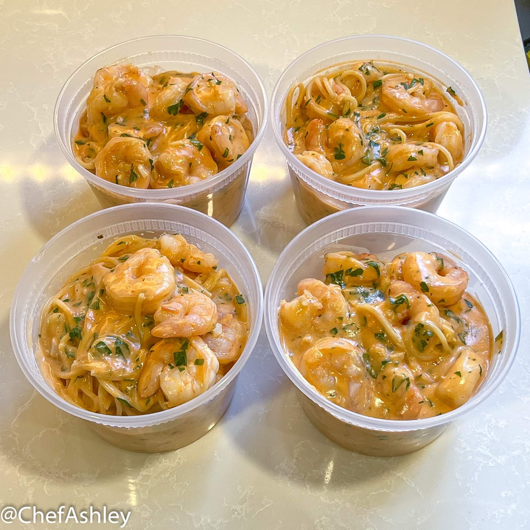 Blush Shrimp Pasta
