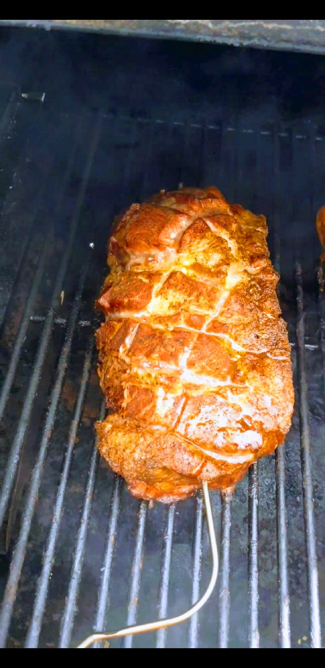 Smoked pork butt