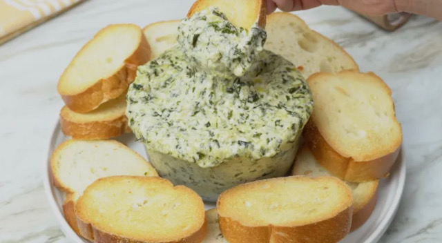 spinach dip for now, spinach dip forever