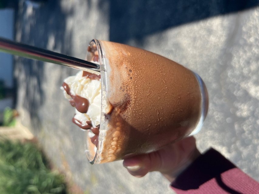 mocha protein shake