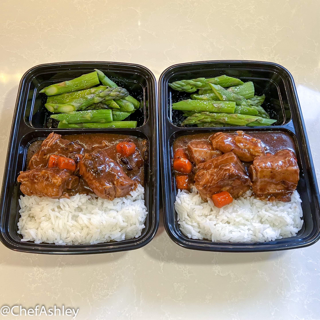 Black Bean Spare Ribs Meal Prep