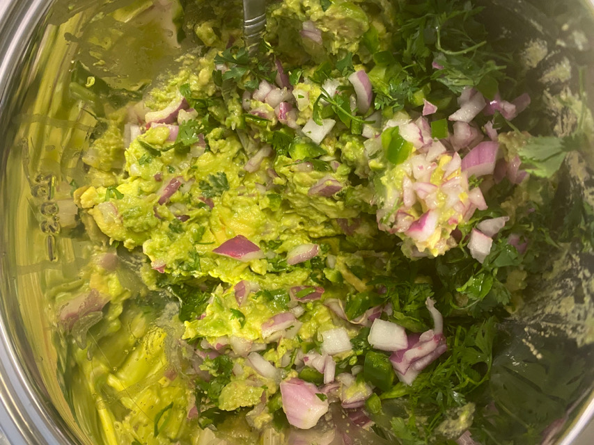 Homemade Guacamole