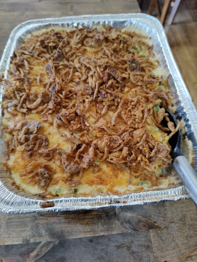 Everyone's favorite green bean casserole