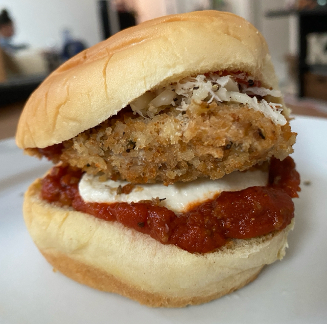 Chicken Parmesan Slider