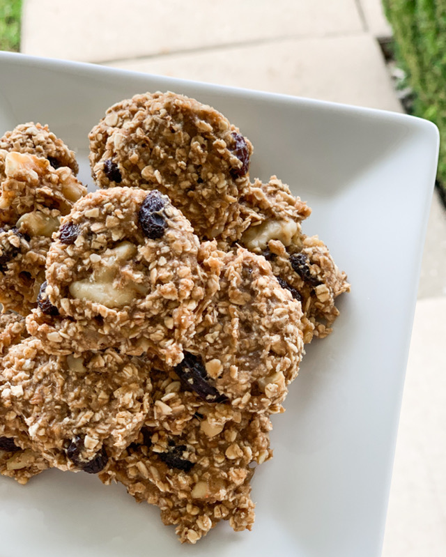 Banana Oatmeal Breakfast cookies