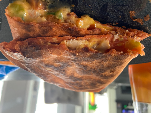 Crispy Chicken Quesadilla