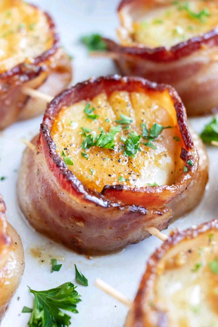 Bacon Wrapped Scallops