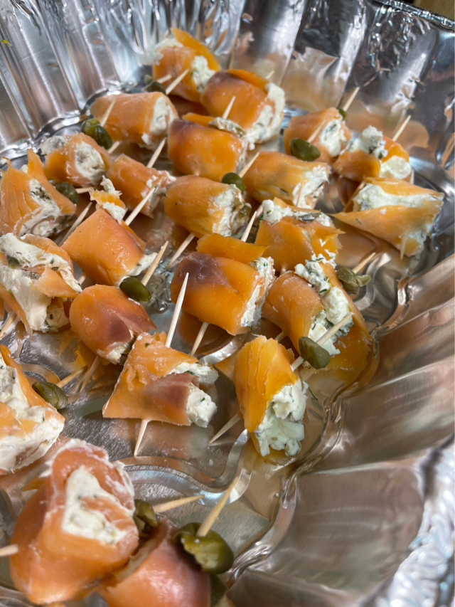 Smoked Salmon Rolls