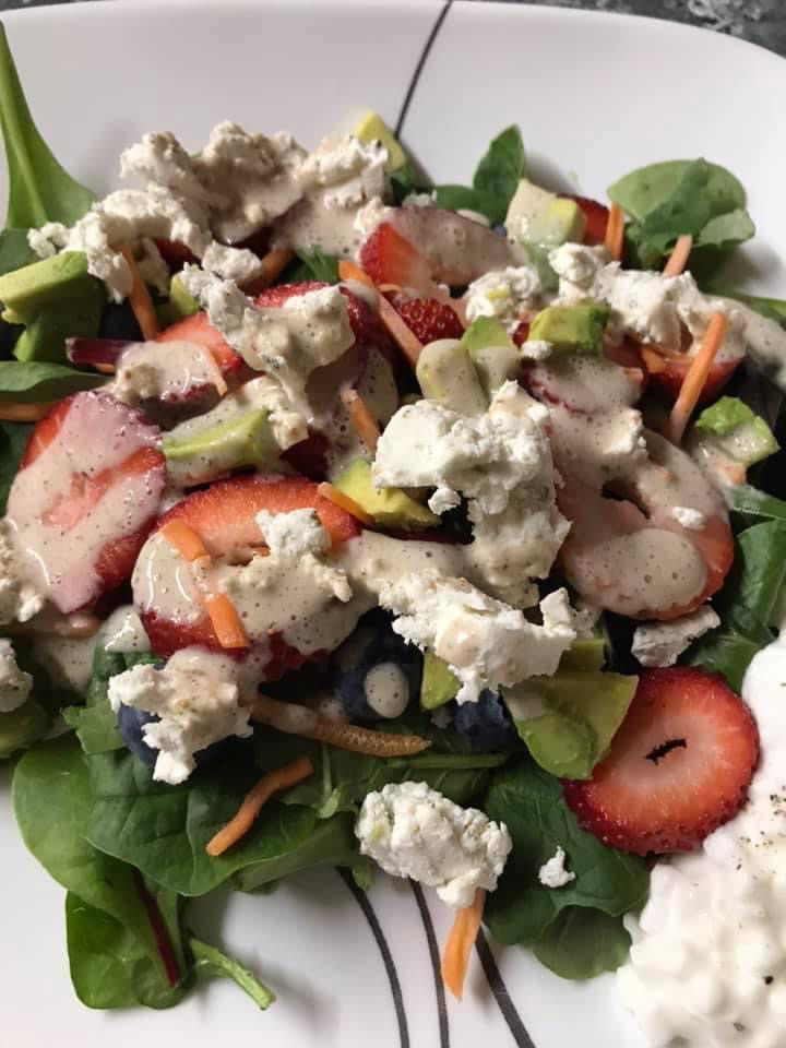 Spinach Strawberry Salad
