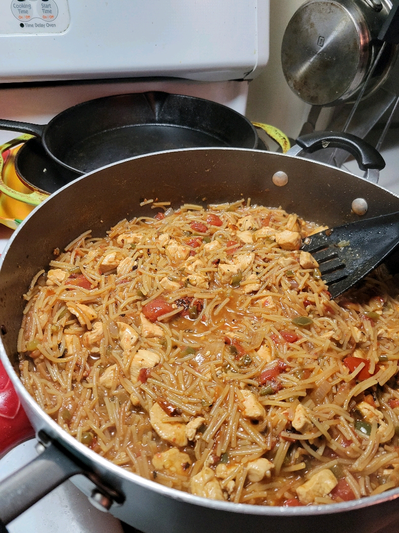 Fideo con everything