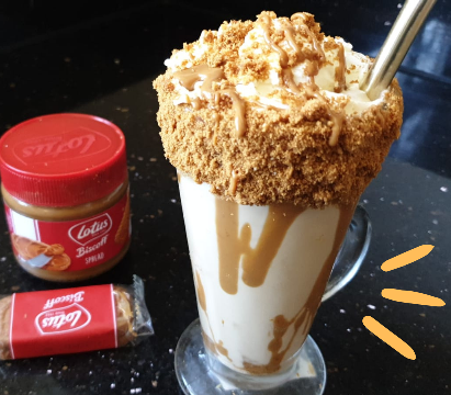 Best Lotus Biscoff Milkshake