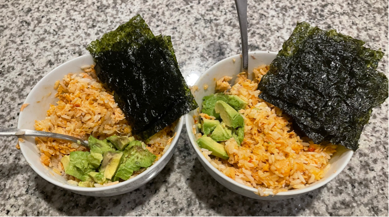 Viral salmon bowl