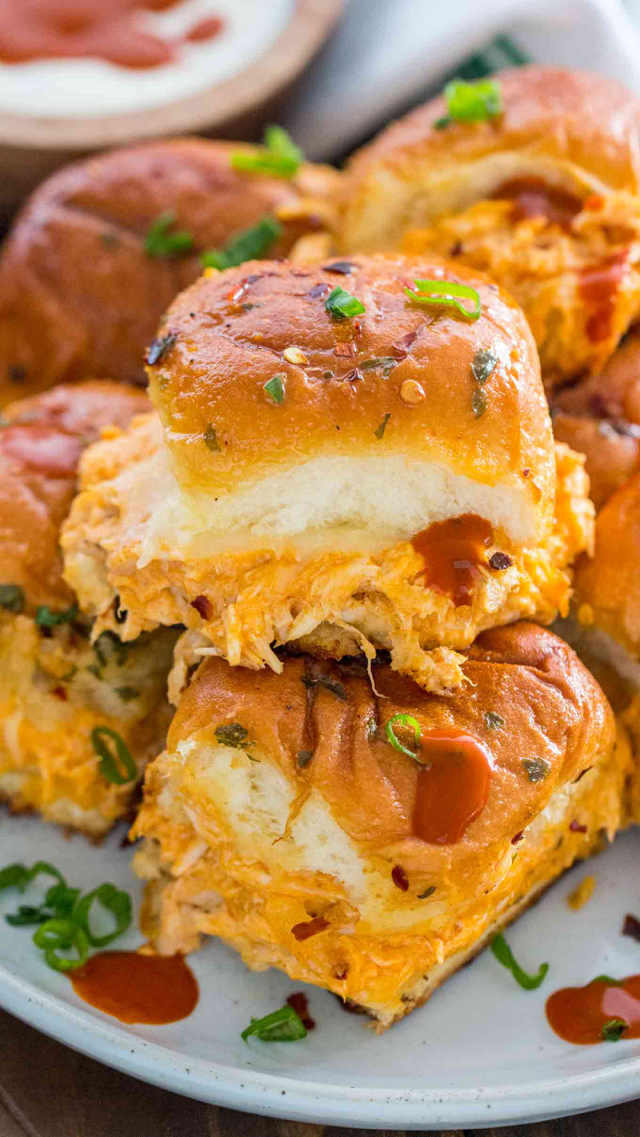 Buffalo Chicken Sliders