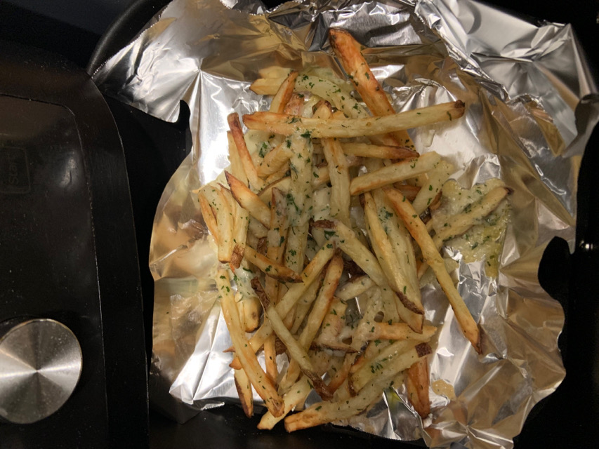 Air Fryer Parmesan Truffle Fries