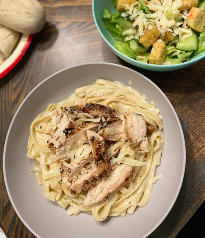 Chicken Alfredo Fettuccine