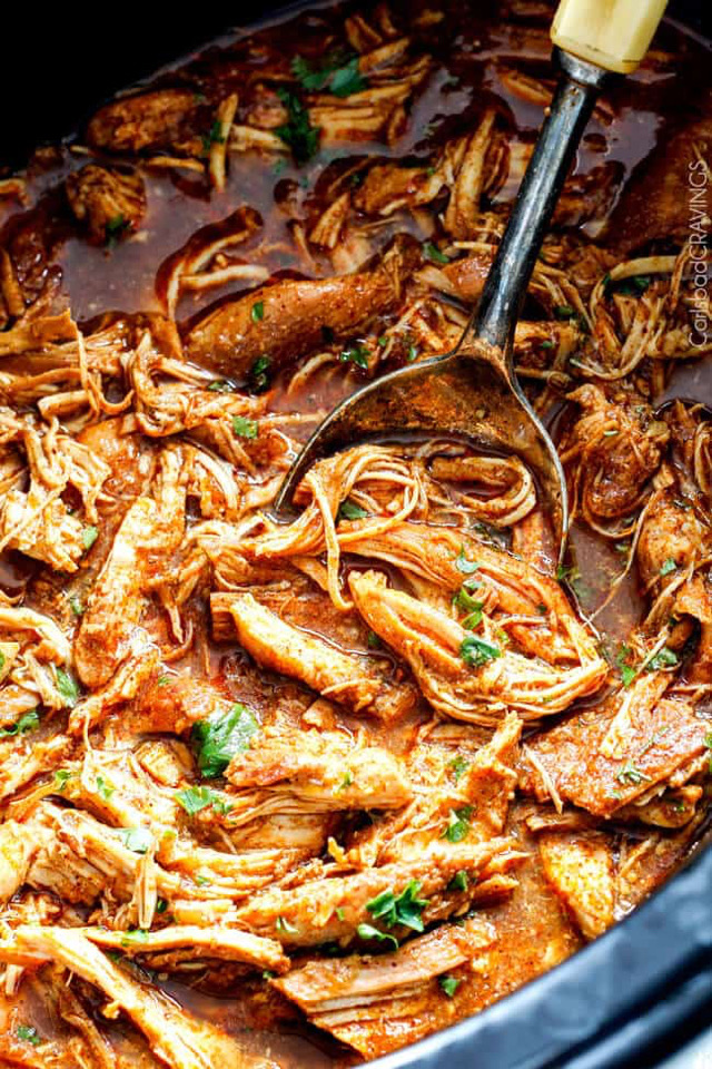 Crockpot Chicken Tacos