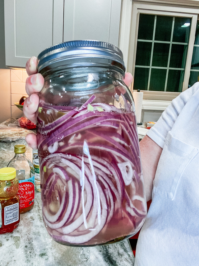 Easy Peasy Pickled Onions