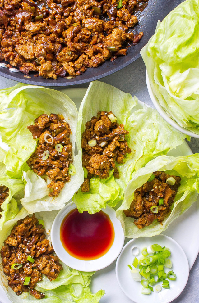 Copycat P.F. Chang’s Chicken Lettuce Wraps