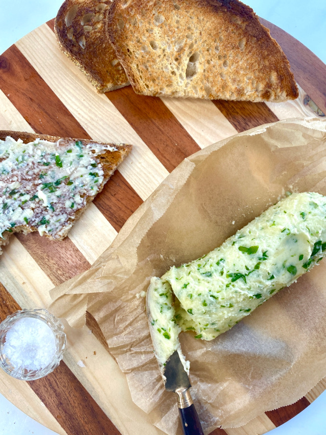 Homemade Garlic Herb Butter
