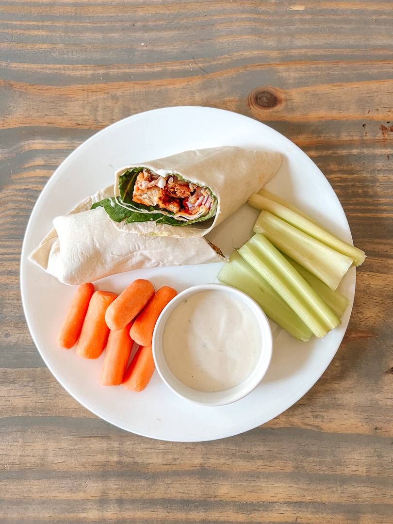 Buffalo Chicken Snack Wrap