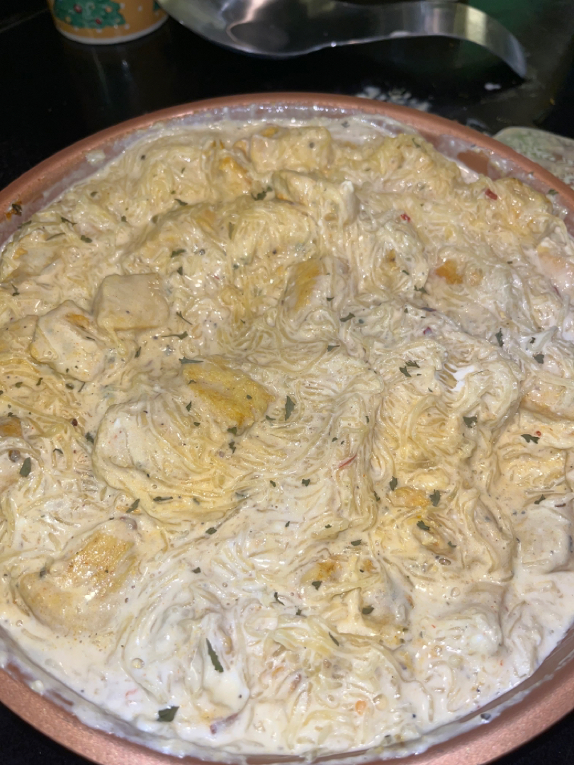 spaghetti squash alfredo