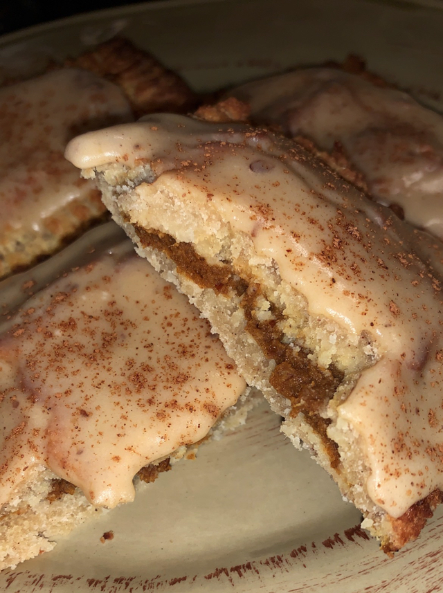 Keto Pumpkin Pie “Poptarts” 