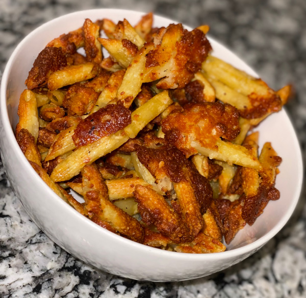 Parmesan Pasta Chips