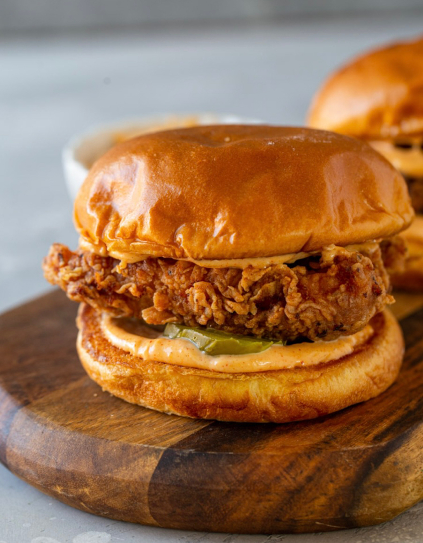 DIY POPEYES CHICKEN SANDWICH