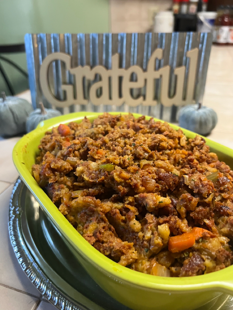 Easy Chorizo Stuffing