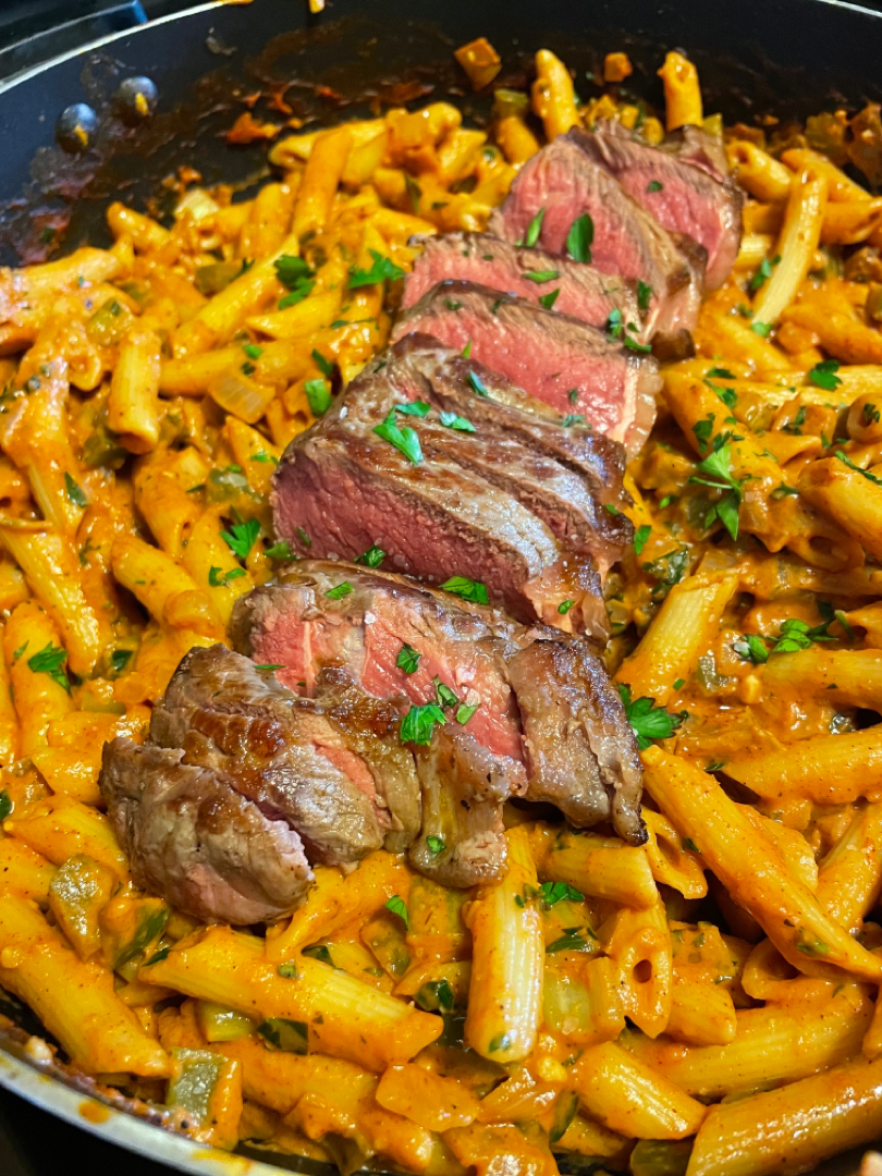 Cajun Steak Pasta