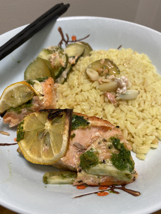 Lemon Garlic Salmon