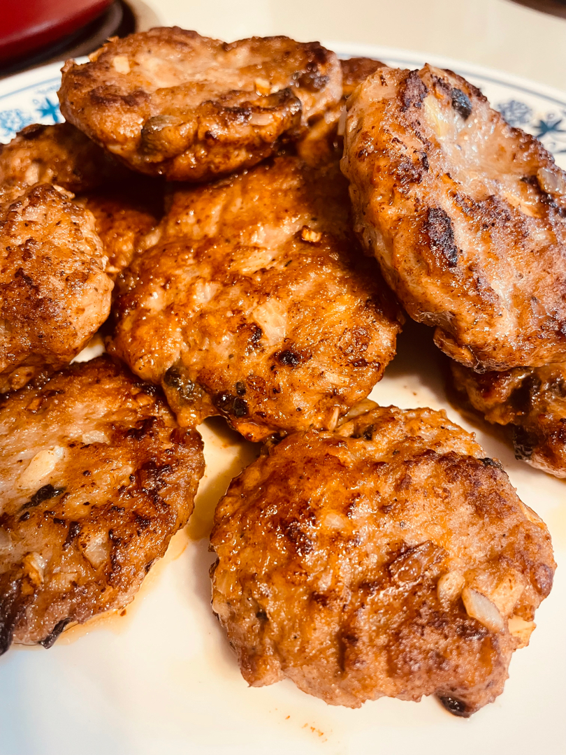 *Mushroom Swiss Baby Turkey Burgers*