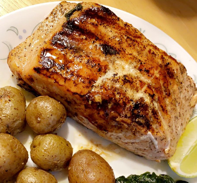 Maple Glazed Salmon