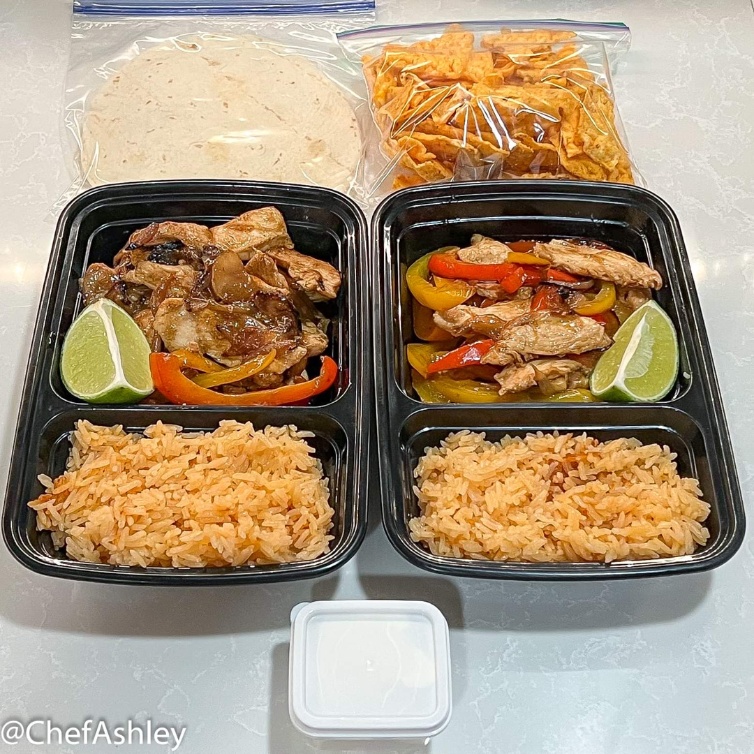 Chicken Fajitas Meal Prep