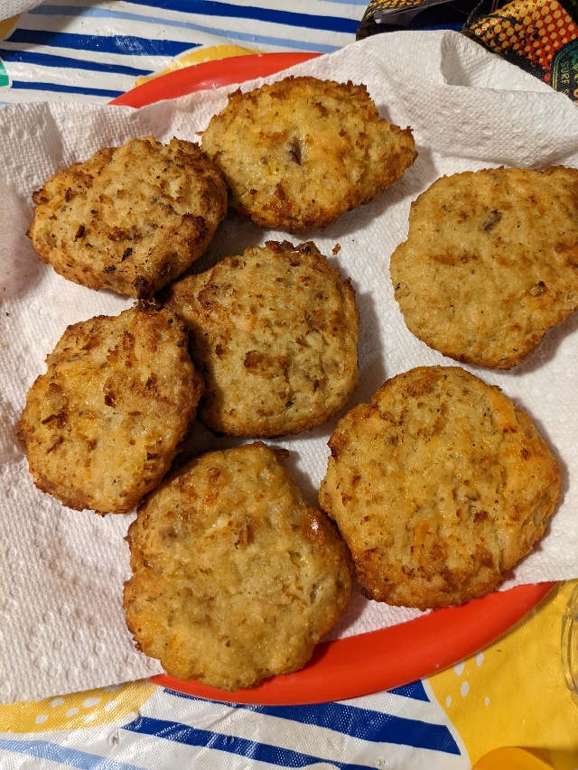 Air fryer Salmon patties 