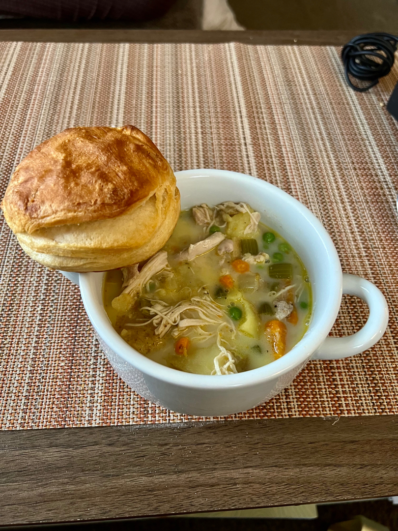 Instapot Chicken Pot Pie Soup
