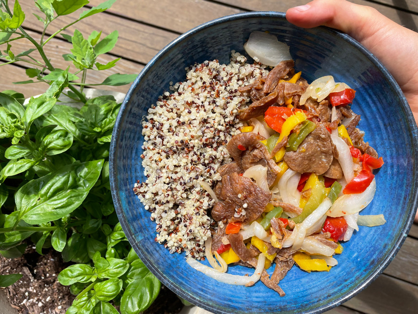 3 ingredient vegan high protein meal